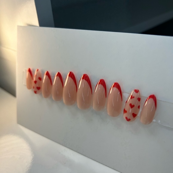 Luxury Homemade Press On Nails (Valentines) - Picture 5 of 8